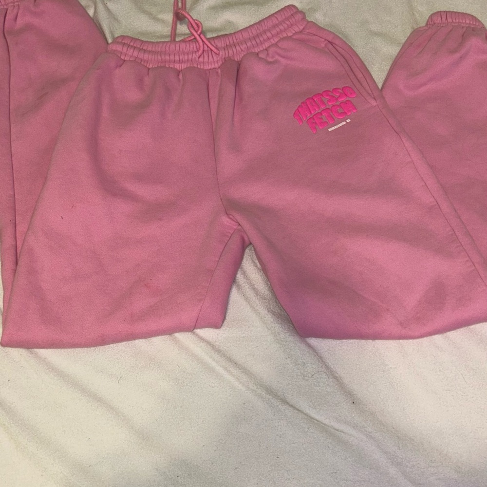 Pink Women's Track Pants